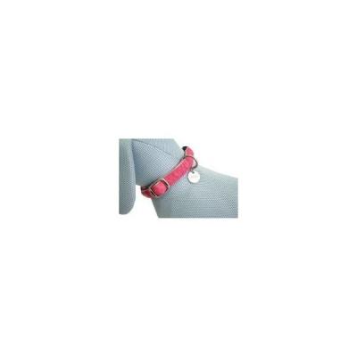 collare in similpelle mylord 2.6-4.0 x 15 cm rosa