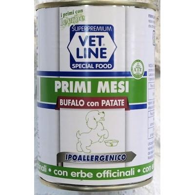 Vetline Cane Primi Mesi Bufalo & Patate 400 Gr