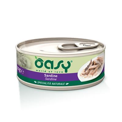 Oasy Gatto Sardine Lattina