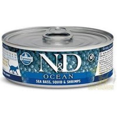 Farmina N&D Cat Ocean Sea Bass&Squid&Shrimps  85G